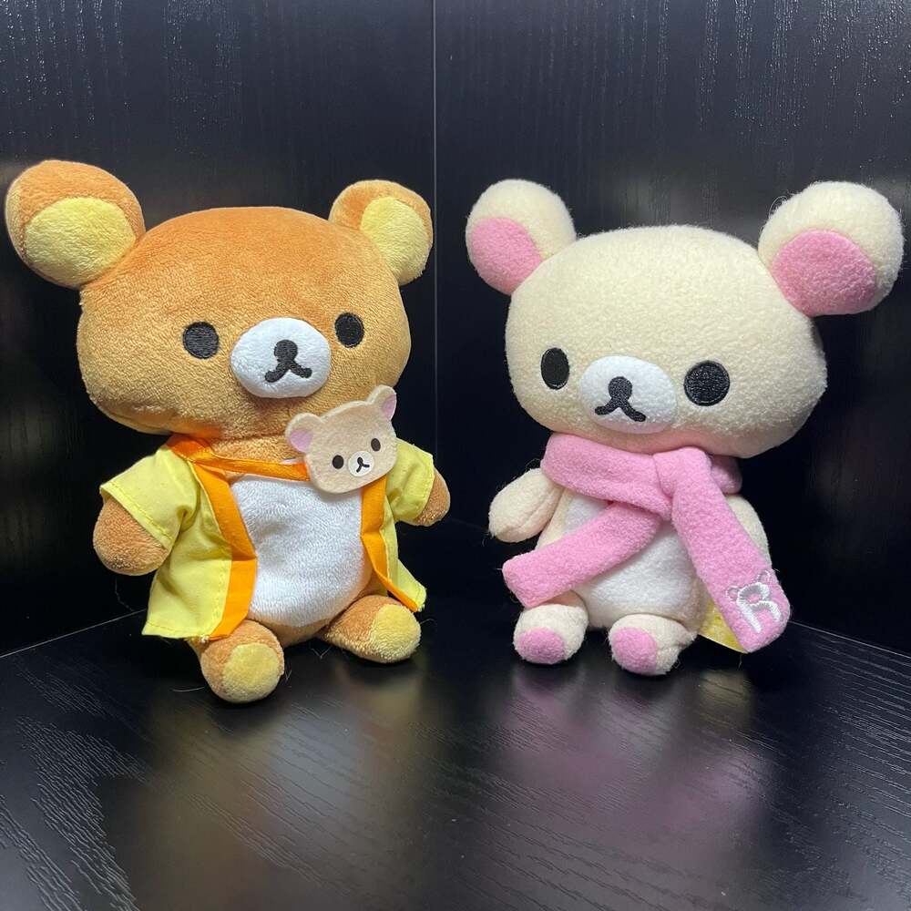 San-X Rilakkuma and Korilakkuma Plush Bundle Matsuri Version - NOTED WEAR